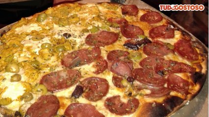 Massa para pizza (ideal para forno a lenha)
