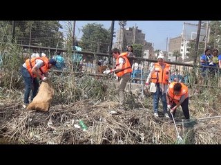 في اليوم العالمي للنظافة حملة لتنظيف النيل من شباب بتحب مصر