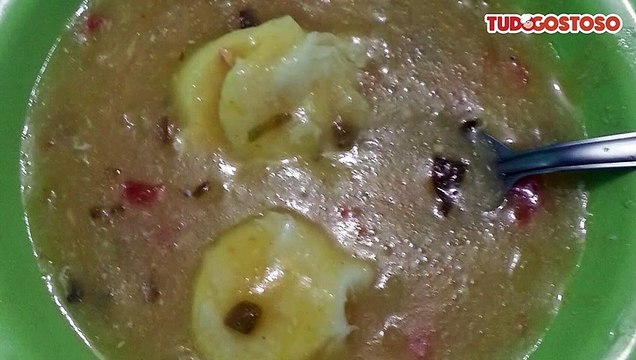 Caldo de ovos simples