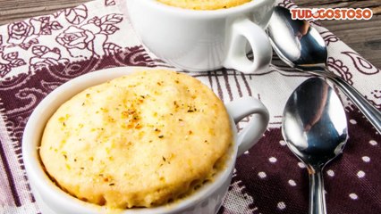 Torta salgada de caneca