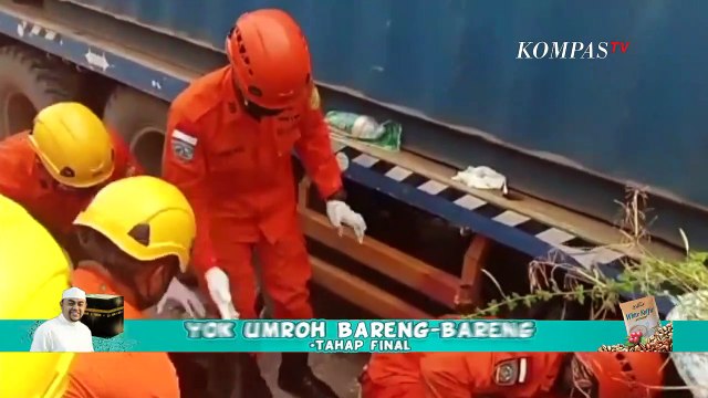 Selalu Pastikan Kendaraan Bekerja Sempurna! Diduga Rem Blong, Truk Kontainer Tabrak Kencang Motor