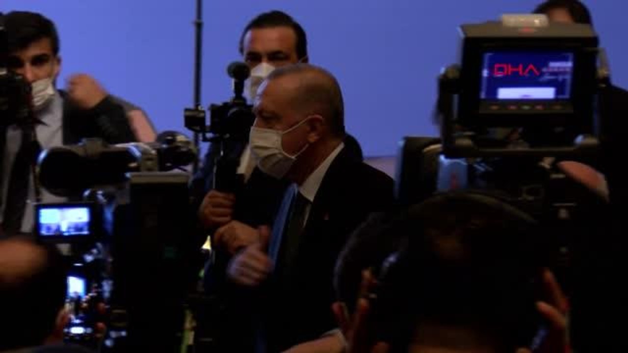 ERDOĞAN GAZETECİ HASAN KARAKAYA'NIN ANMA PROGRAMINDA KONUŞTU