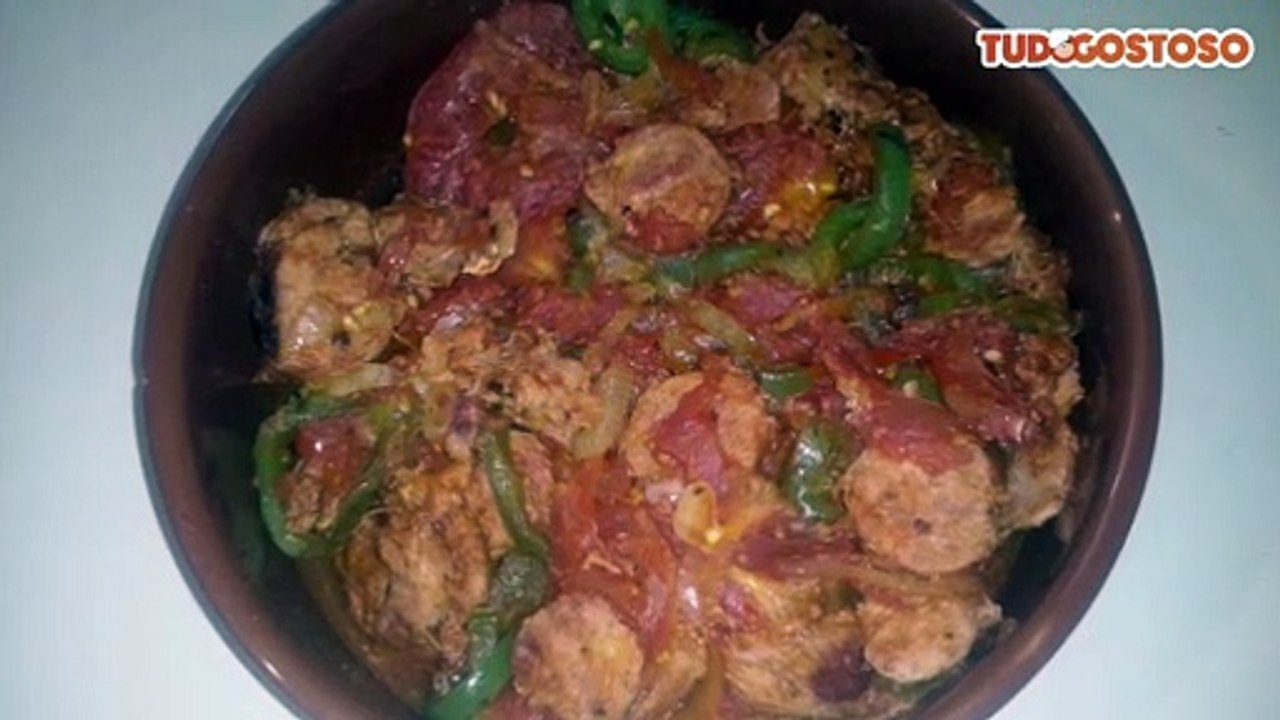Linguiça refogada