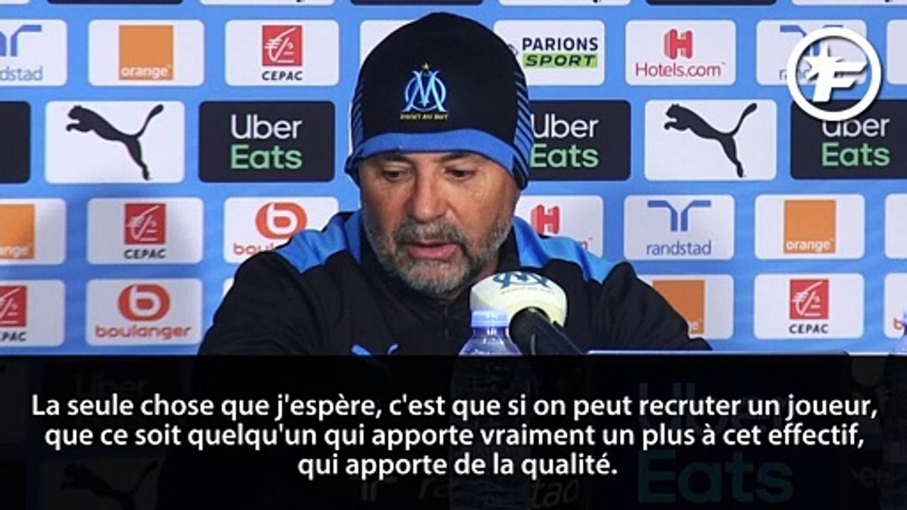 Mercato OM : les désirs forts de Sampaoli pour cet hiver