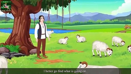 The Greedy Shepherd in Arabic - Arabian Fairy Tales