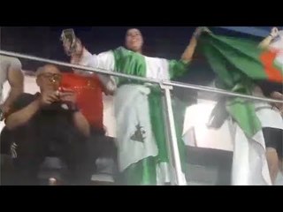 ريبيري وابنته وزوجته يحتفلون مع منتخب الجزائر بالفوز بأمم أفريقيا 2019