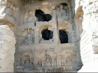 Chine Grottes de Jungang