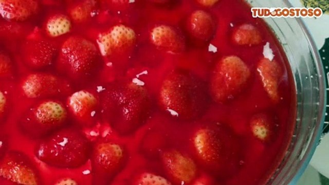 Delícia fácil de morango