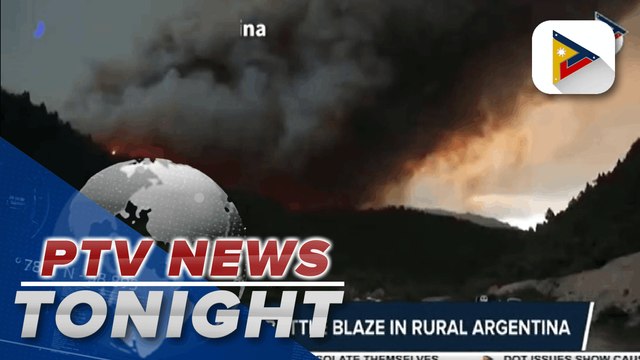 UK Prime Minister urges unvaccinated to get COVID-19 jabs in New Year's message; Firefighters battle blaze in rural Argentina; Rehearsal underway in New York ahead of New Year's Eve Ball Drop | via Meg Luna