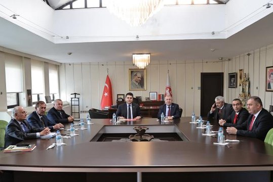Zafer Partisi Genel Başkanı Özdağ, Demokrat Parti Genel Başkanı Uysal'ı ziyaret etti