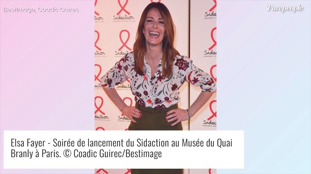 Elsa Fayer botoxée ? Réponse franche et confidences sur son hygiène de vie