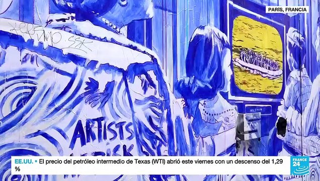 Un nuevo colectivo de artistas busca crear conciencia sobre el tema de los refugiados en París