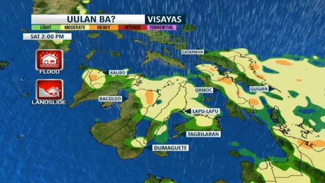 Ilang bahagi ng bansa kabilang ang ilang sinalanta ng bagyong Odette, uulananin ngayong New Year weekend | Saksi