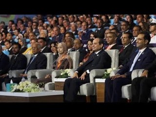 منار فتاة الشيخوخة بعد جلوسها مع الرئيس بـ مؤتمر الشباب: فرحتي كبيرة