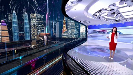 #الساعة_60 تسبق العالم وتحتفل بالعام الجديد 2022