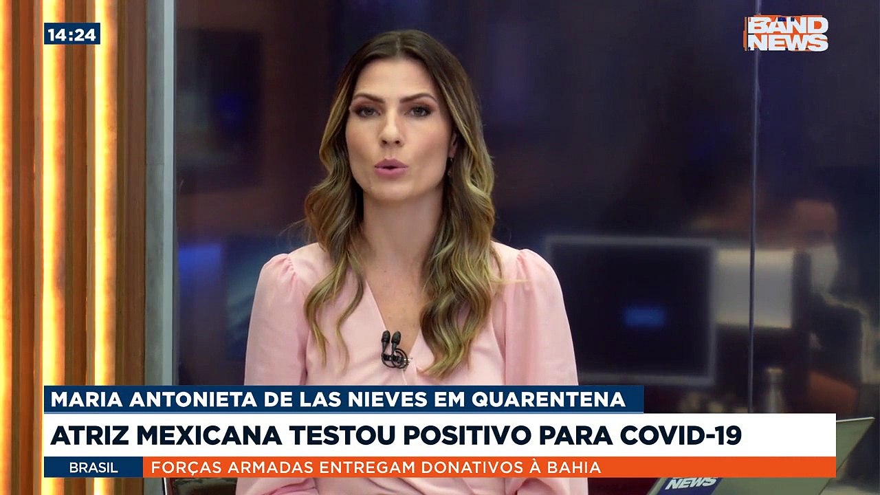 A atriz mexicana Maria Antonieta de Las Nieves, que interpretou a Chiquinha no seriado "Chaves", testou positivo para a Covid-19.Saiba mais em youtube.com.br/bandjornalismo#BandNews20anos #Covid19 #Chiquinha