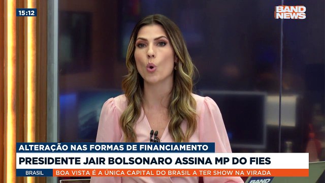 O Presidente Jair Bolsonaro assinou a MP do Fies. A informação foi dada pelo ministro da Educação, Milton Ribeiro.Saiba mais em youtube.com.br/bandjornalismo#BandNews20anos #Presidente #JairBolsonaro