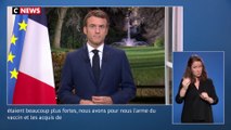 Emmanuel Macron : «Nous avons pour nous l’arme du vaccin et les acquis de notre expérience collective»