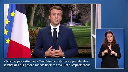 Les vœux pour l'année 2022 d'Emmanuel Macron