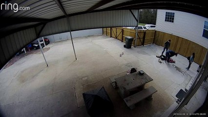 Ring Camera Catches Concrete Faceplant