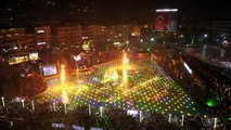 Büyükşehir'in yeni yıl kutlaması binlerce kişinin katılımı ile devam ediyor