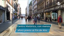 Centro Histórico de la CDMX sorprende sin aglomeraciones