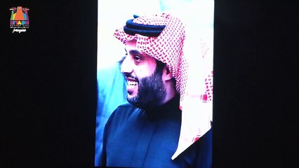 معالي المستشار تركي آل الشيخ يفاجئ جمهور ليلة الرياض الثلاثية