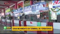 Terminal de Yerbateros: pasajes llegan a precios muy altos a pocas horas de Año Nuevo