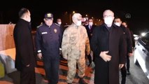 Vali Ömer Toraman, görev başındaki güvenlik güçlerinin yeni yılını kutladı