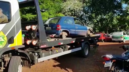 'Depenado', veículo Corsa que estava com registro de furto é encontrado pela PM