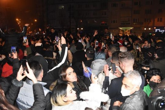 Eskişehir'de yeni yıl coşkusu