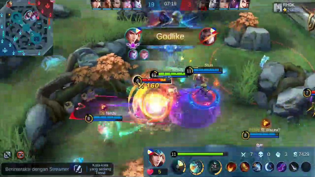 Top 1 Global Zilong Fast Hand Kill - Mobile Legends