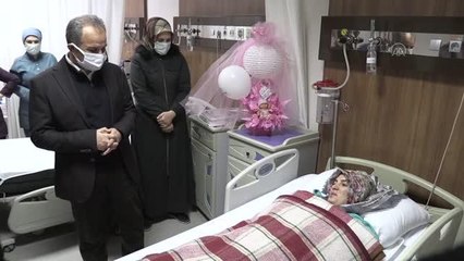 Yılın ilk bebeği dünyaya geldi