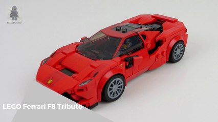 LEGO Speed Champions | 76895 --- Ferrari F8 Tributo --- unboxing and pure build --- part 2