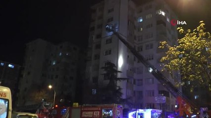 Son dakika haberi... Kartal'da yeni yılın ilk saatinde yangın paniği