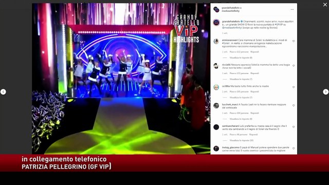 Non Succederà Più - 1 Gennaio 2022 - Patrizia Pellegrino (GF VIP)