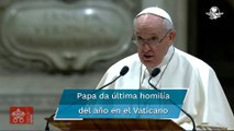 Papa pide actuar con responsabilidad frente al 