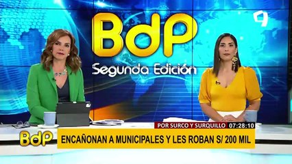 SMP: encañonan trabajadores municipales y les roban más de S/ 230 mil