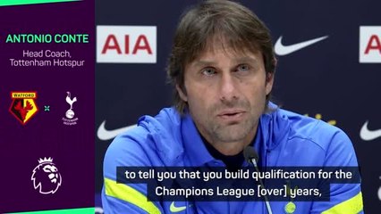 Скачать видео: Conte warns Spurs must do more than spend on transfers to reach top four