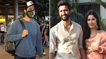 Katrina के साथ न्यू ईयर मनाने  वापस लौटे Vicky Kaushal, Airport पर हुए स्पॉट | FilmiBeat