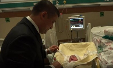 Erciş'te yeni yılın ilk bebeği dünyaya geldi