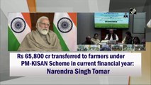 Rs 65,800 cr given to farmers under PM-KISAN in current financial year: Narendra Singh Tomar