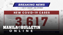 DOH reports 3,617 new cases, bringing the national total to 2,847,486, as of JANUARY 1, 2021