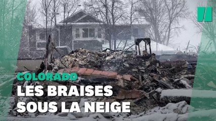 Dans le Colorado, les feux étouffés par d'importantes chutes de neige