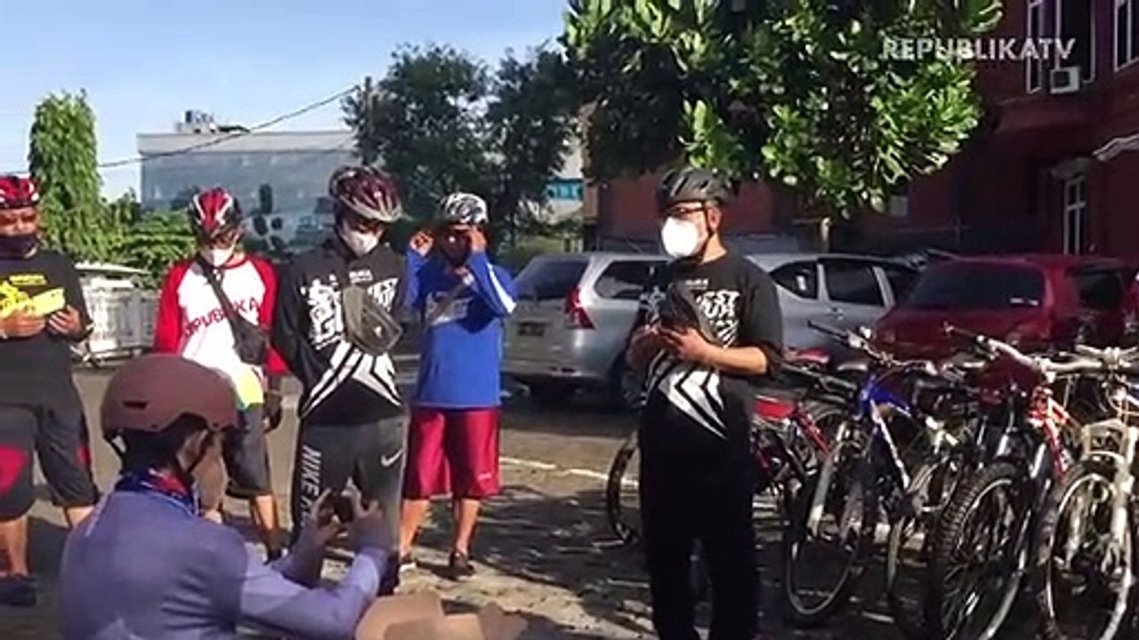 Gowes Bersama Semarakan Milad Republika ke-29