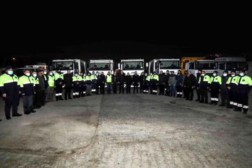 Başkan Vekili Aydın, çalışanları ziyaret ederek yeni yılı karşıladı