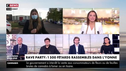 Yonne: Une rave party illégale, qui a débuté hier soir, rassemblait encore ce matin quelque 1.500 personnes sur un site industriel de Saint-Florentin - VIDEO