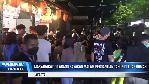 Polda Metro Jaya Bubarkan Pengunjung Di Food Street PIK Jelang Malam Pergantian Tahun 2022