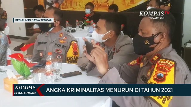 Angka Kriminalitas Selama 2021 di Wilayah Pemalang Menurun