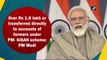 Over Rs 1.8 lakh crore transferred directly to accounts of farmers under PM-KISAN scheme: PM Modi